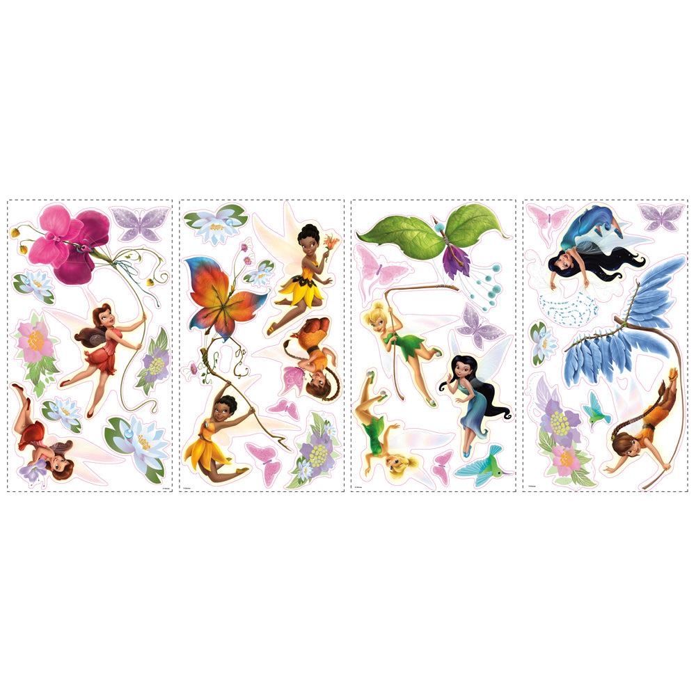 RoomMates - DISNEY Feen - Wandtattoo Wandsticker Wandaufkleber Wandbilder