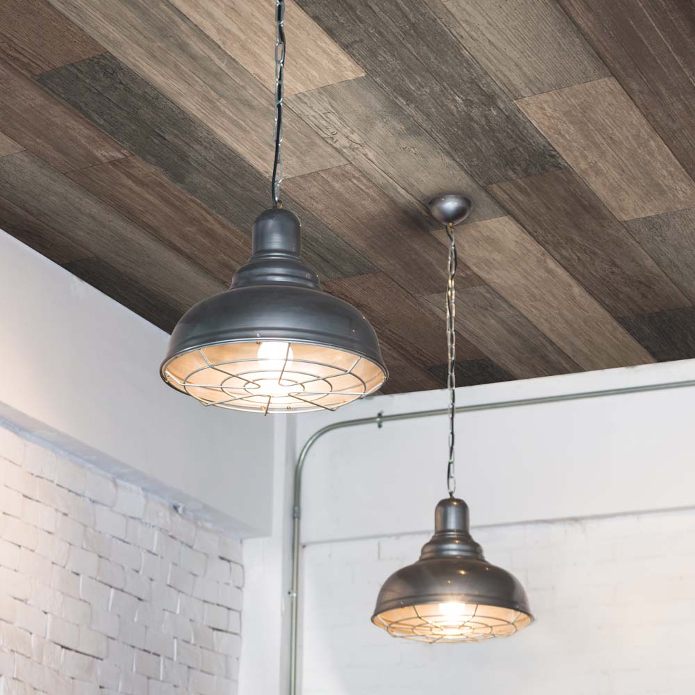 RoomMates - PEEL & STICK Wallpaper - Verwittertes Holz Braun