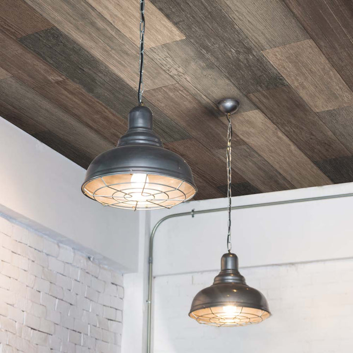 RoomMates - PEEL & STICK Wallpaper - Verwittertes Holz Braun