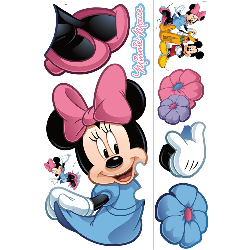 RoomMates - Minnie Mouse Wandsticker Wandtattoo Sticker RMK1509GM