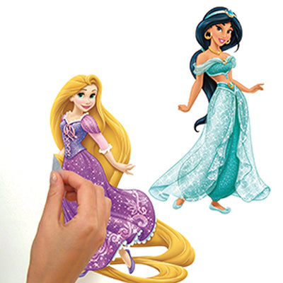 RoomMates - DISNEY Prinzessinnen glitzernd - Wandtattoo Wandsticker Wandaufkleber Wandbilder