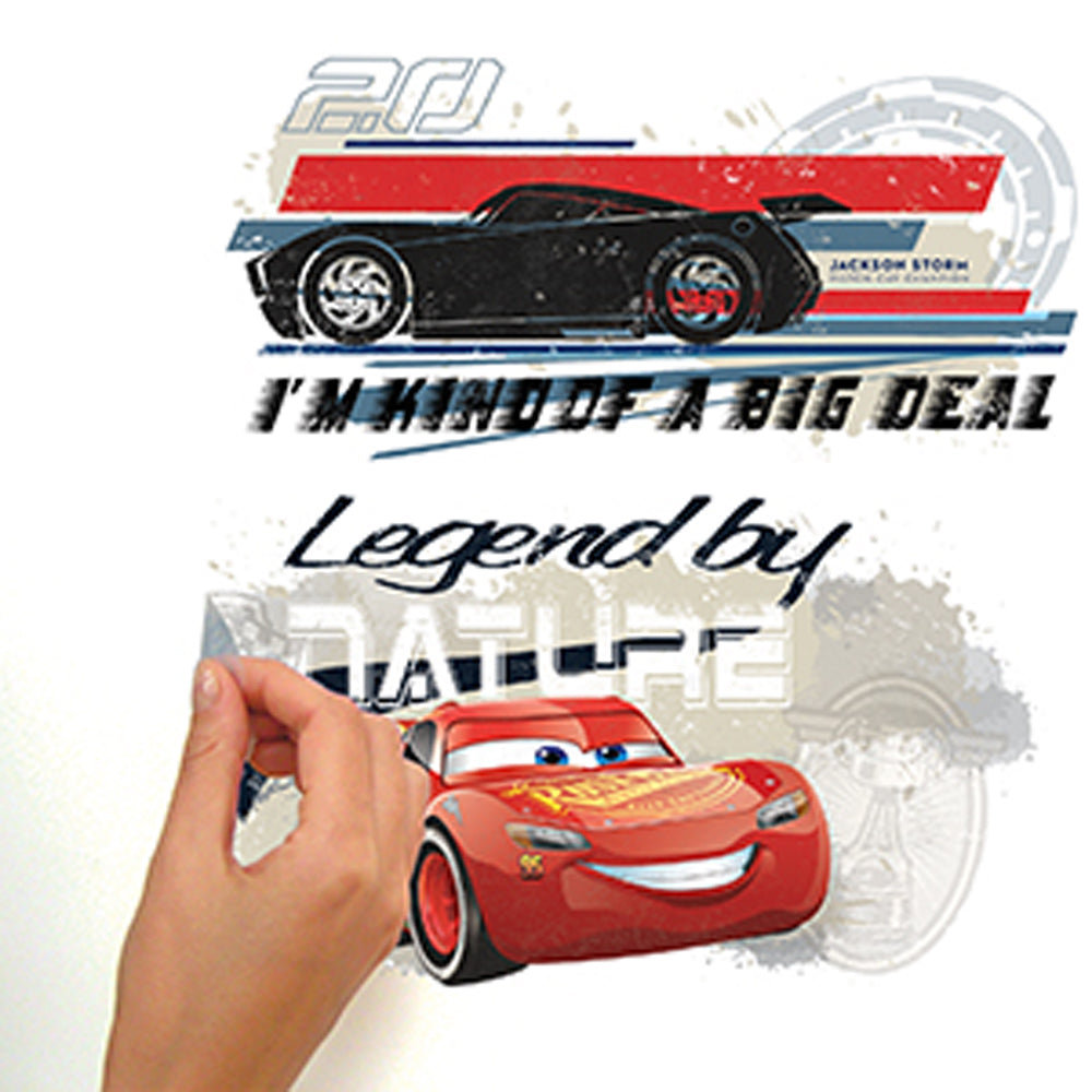 RoomMates - Disney Cars 3 Wandsticker Wandtattoo Sticker RMK3464SCS